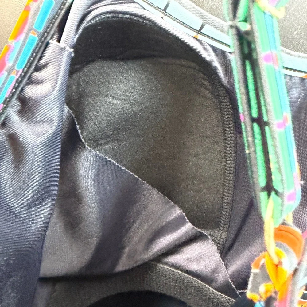 Trimshaper Tankini Swimsuit Women 22W Multicolor Striped Resort Vacation Shorts - Picture 11 of 13